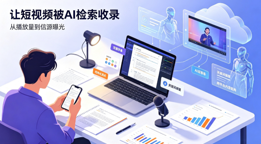 宁冈县短视频创作者新必修课：吃透 GEO 优化，让抖音内容被豆包、DeepSeek、元宝智能体收录